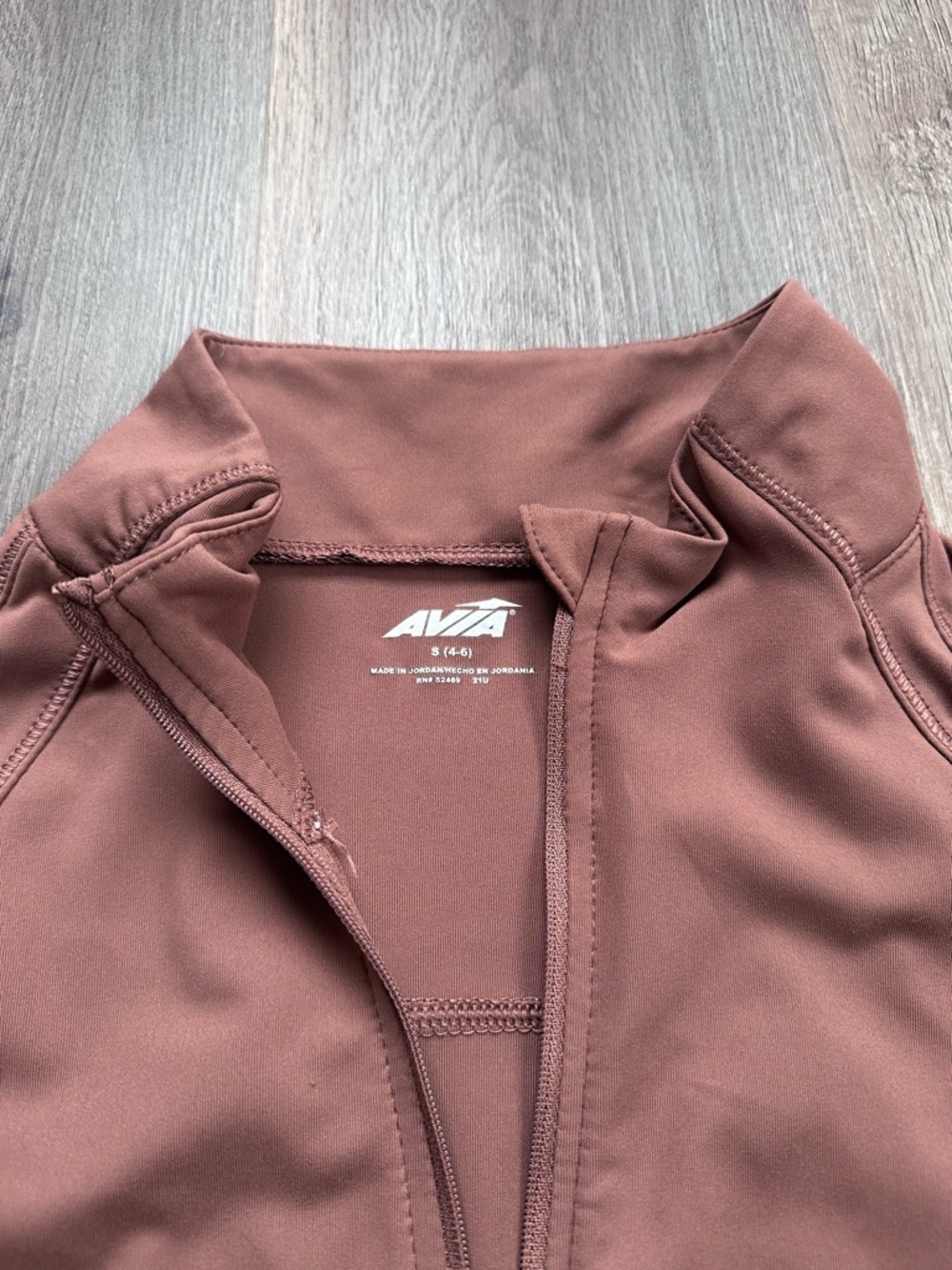 Avia Mauve Zip-Up Athletic Jacket - Picture 2 of 5